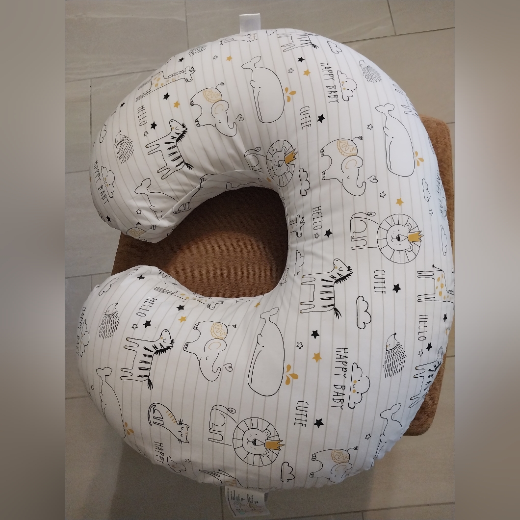 Round Lab Baby Pillow